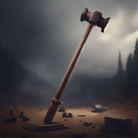 The Meanings Hidden Behind a Shattered Hammer in Dreams