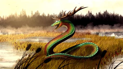 The Mythical Origins of the Serpent with Horns