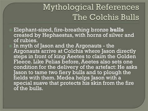 The Mythological References in Dreaming of Bulls