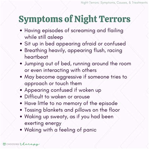 The Night Terrors: Unveiling the Depths of Our Innermost Anxieties