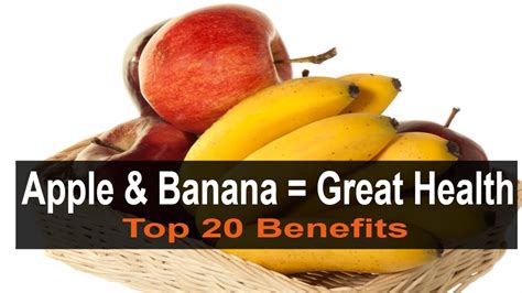 The Origins and Health Benefits of Apples and Bananas