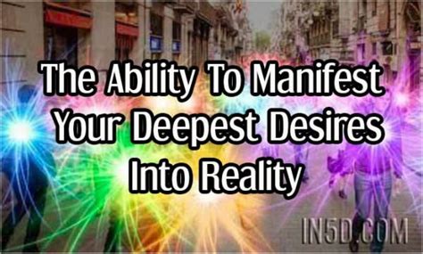 The Path to Success: Manifesting Your Deepest Desires