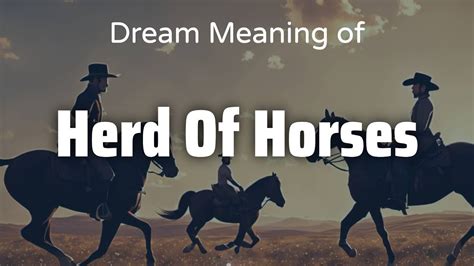 The Psychological Interpretation of Dreams Involving a Herd of Donkeys