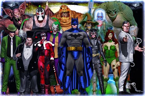 The Rogues Gallery: Encounter the Vibrant and Malevolent Adversaries That Cross Paths with Batman