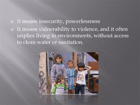 The Role of Powerlessness and Vulnerability