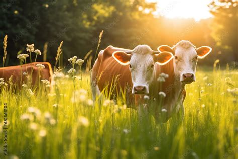 The Role of the Bovine in Signifying Sustenance and Plenitude