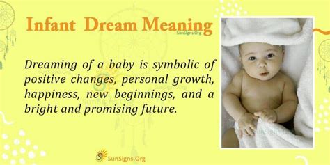 The Significance and Interpretation of Dreaming about an Infant Medical Center