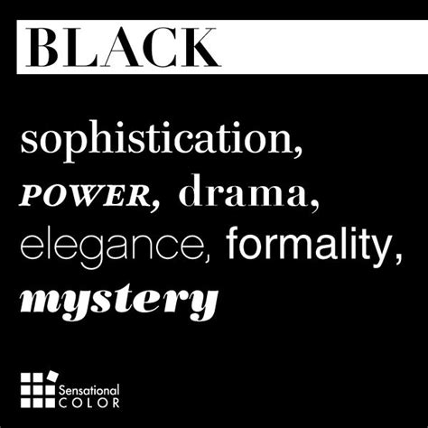 The Significance of Black: Darkness, Mystery, and Power