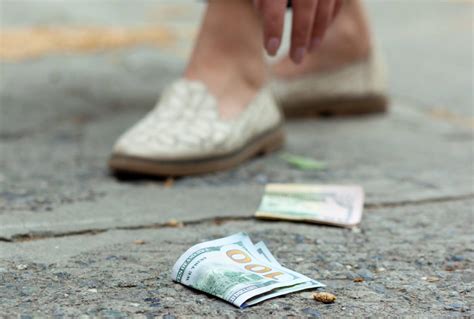 The Significance of Discovering Cash on the Ground