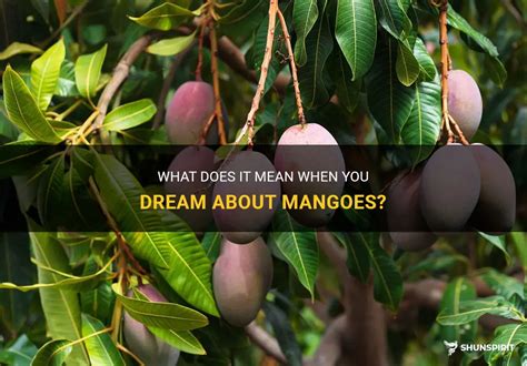 The Significance of Dreaming About a Mango