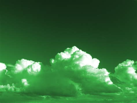 The Significance of Green and Clouds