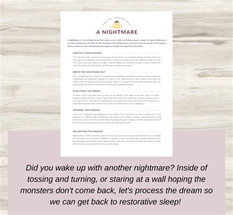 The Significance of Nightmares in Our Emotional Processing and Personal Development