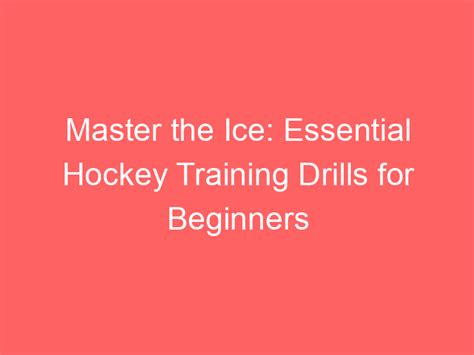 The Significance of Proper Training: Mastering the Essentials of Ice Dance