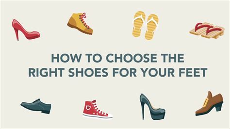 The Significance of Selecting the Appropriate Footwear for Your Feet