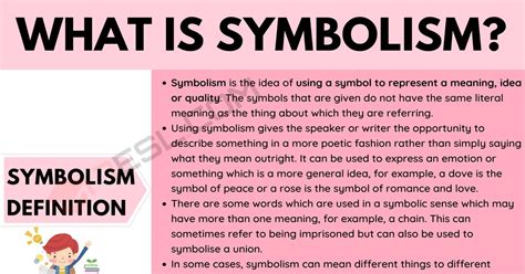 The Significance of Symbolism