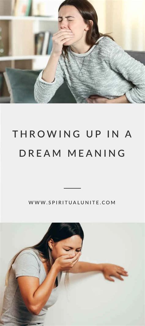 The Significance of Vomiting: Purging Negative Emotions in Dreams