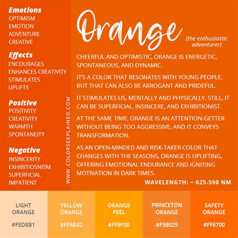 The Significance of the Color Orange: A Closer Look