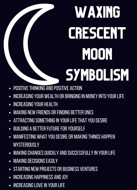 The Symbolic Representation of Transformation and Growth in the Crescent Moon