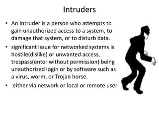 The Symbolism of Intruders and Its Psychologial Interpretation