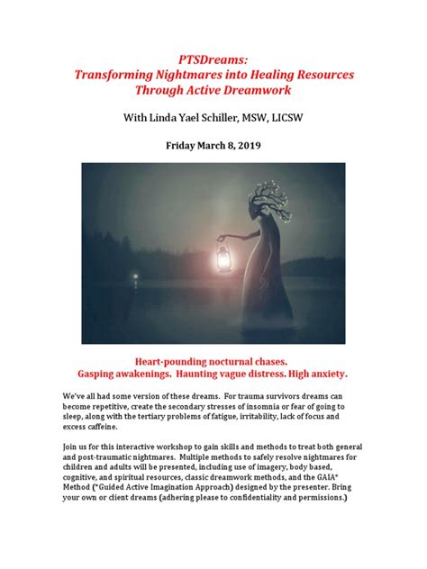 Transforming Nightmares into Empowering Experiences: Overcoming Fear through Dreamwork