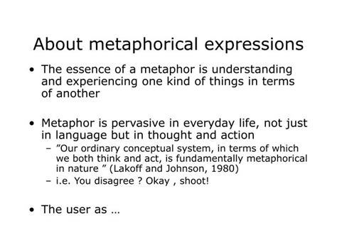 Unconscious Desires or Metaphorical Expression? Examining Different Perspectives