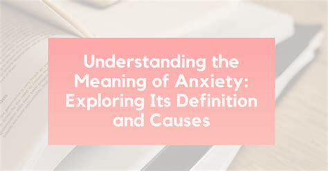 Understanding the Psychological Significance: Exploring Fear and Anxiety