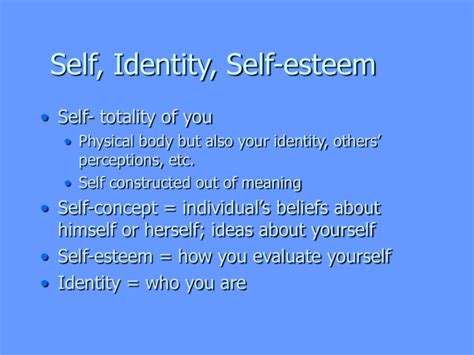 Understanding the Relationship Between Personal Identity and Body Image