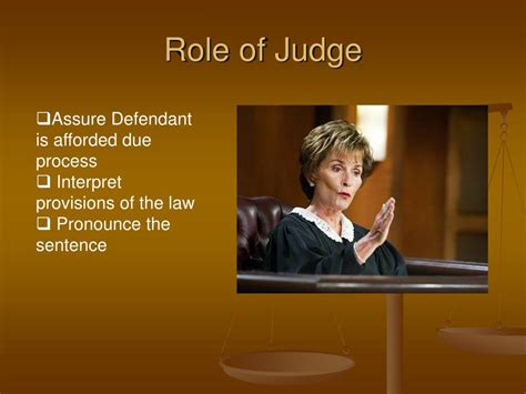 Understanding the Role of a Judge