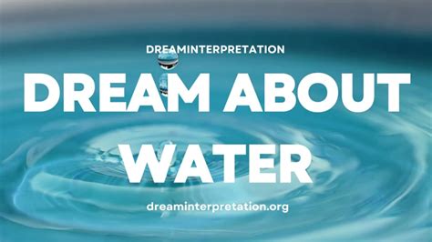 Understanding the Symbolic Interpretations of Dreams Involving the Consumption of Water