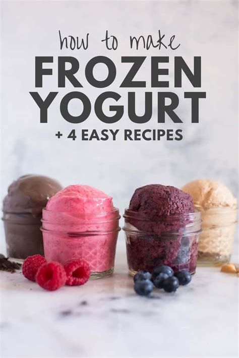 Unleash Your Creativity: DIY Frozen Yogurt Recipes to Craft in Your Own Kitchen