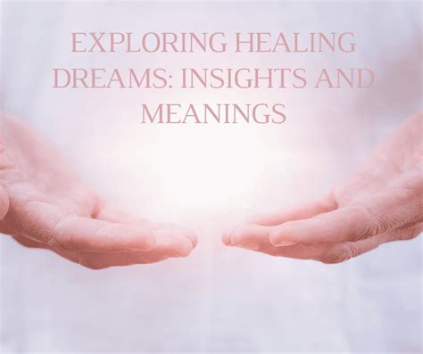 Unleashing the Power of Dream Insights for Emotional Healing