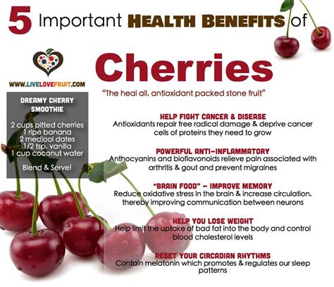 Unlocking the Health Benefits of Cherries: From Antioxidants to Anti-inflammatory Properties