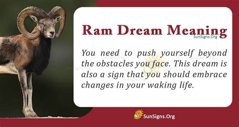 Unlocking the Significance of Encountering a Midnight Ram in Your Dreams