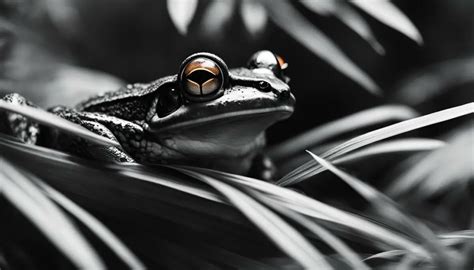 Unveiling the Significance Behind Visions of a Majestic Ebony Amphibian