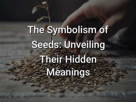 Unveiling the Symbolic Meaning of Dark Seeds in Dreams