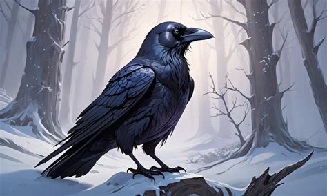 Unveiling the Symbolic Significance of the Majestic Flight of the Raven