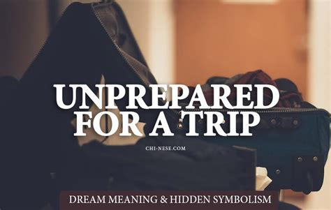 Unveiling the Symbolism in Dreams of Being Unprepared