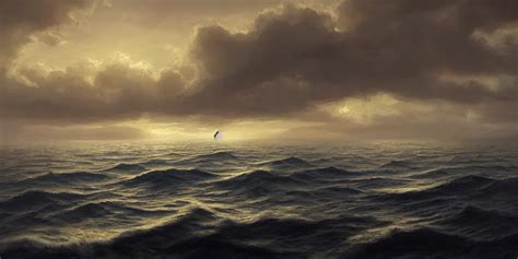 Unveiling the Symbolism of Drifting Alone on an Infinite Ocean