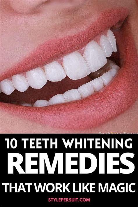 Yearning for a Radiant Grin? Experiment with Natural Methods to Enhance the Whiteness of Your Teeth!